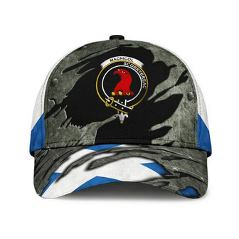 MacNicol (of Scorrybreac) Clan Tartan Crest Hat Classic Cap Hat - Thegiftio UK