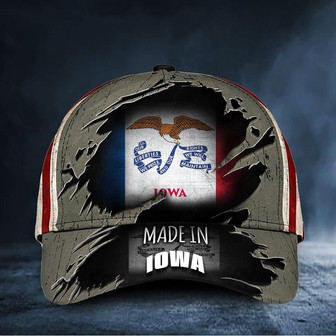 Made In Iowa Hat Pride Iowa Cap Patriotic Gifts For Him Hat - Thegiftio UK