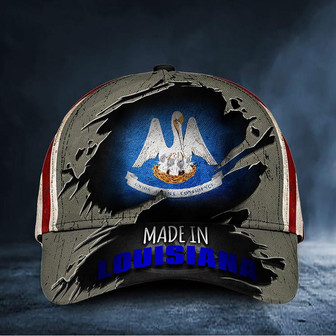 Made In Louisiana Hat Union Justice Confidence Cap Patriot Gifts Hat - Thegiftio
