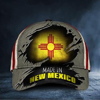 Made In New Mexico Hat Patriotic New Mexico Flag Cap Unique Gifts For Brother Hat - Thegiftio