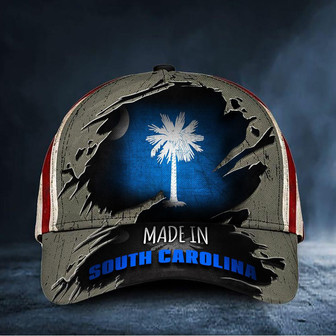 Made In South Carolina Hat Patriotic South Carolina Flag Cap Unique Best Friend Gifts Hat - Thegiftio