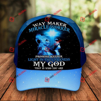 Way Maker My God That is Who you are Jesus Classic Cap ALL OVER PRINTED Hat - Thegiftio UK