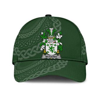Mcgarry Coat Of Arms Irish Family Crest St Patrick's Day Hat Classic Cap Hat - Thegiftio UK