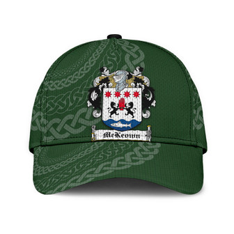 Mckeown Coat Of Arms Irish Family Crest St Patrick's Day Hat Classic Cap Hat - Thegiftio UK