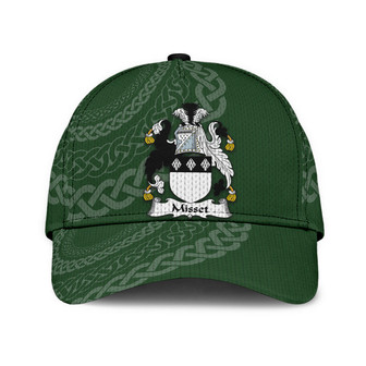 Misset Coat Of Arms Irish Family Crest St Patrick's Day Hat Classic Cap Hat - Thegiftio UK