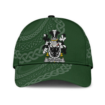 Murtaugh Coat Of Arms Irish Family Crest St Patrick's Day Hat Classic Cap Hat - Thegiftio UK