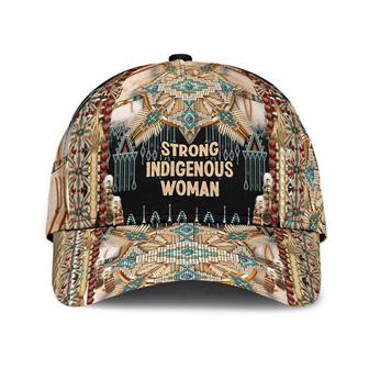 Native Strong Indigenous Woman Classic Cap Indigenous hat Native American Snapback Personalized Caps Hat - Thegiftio UK