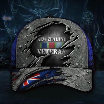 New Zealand Veteran Flag Hat For Mens Patriotic Hat Classic Cap Hat - Thegiftio UK