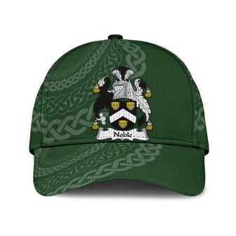 Noble Coat Of Arms Irish Family Crest St Patrick's Day Hat Classic Cap Hat - Thegiftio UK