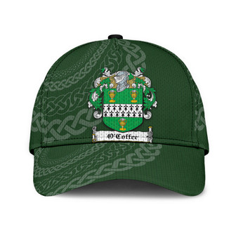Ocoffee Coat Of Arms Irish Family Crest St Patrick's Day Hat Classic Cap Hat - Thegiftio UK