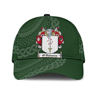 Odavoren Coat Of Arms Irish Family Crest St Patrick's Day Hat Classic Cap Hat - Thegiftio UK