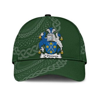 Odinneen Coat Of Arms Irish Family Crest St Patrick's Day Hat Classic Cap Hat - Thegiftio UK