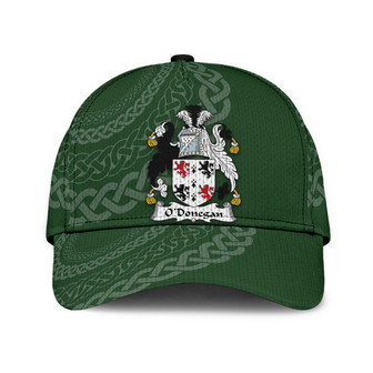 Odonegan Coat Of Arms Irish Family Crest St Patrick's Day Hat Classic Cap Hat - Thegiftio UK