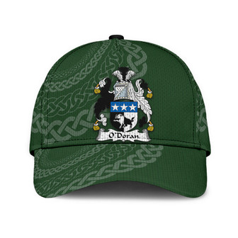 Odoran Coat Of Arms Irish Family Crest St Patrick's Day Hat Classic Cap Hat - Thegiftio UK