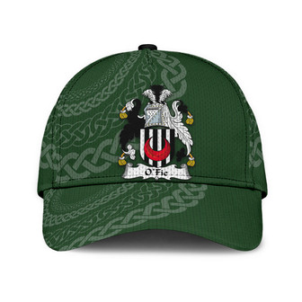 Ofie Coat Of Arms Irish Family Crest St Patrick's Day Hat Classic Cap Hat - Thegiftio UK
