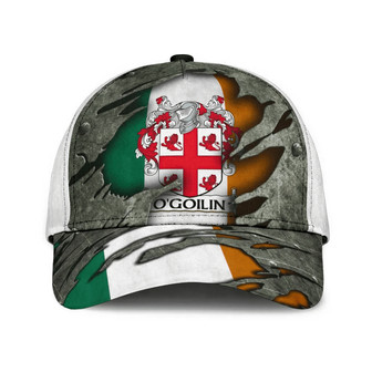 Ogoilin Coat Of Arms Irish Family Crest Hat Classic Cap Hat - Thegiftio UK