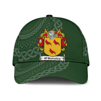 Ogormley Coat Of Arms Irish Family Crest St Patrick's Day Hat Classic Cap Hat - Thegiftio UK