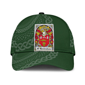 Ohanrahan Coat Of Arms Irish Family Crest St Patrick's Day Hat Classic Cap Hat - Thegiftio UK