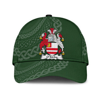 Okirby Coat Of Arms Irish Family Crest St Patrick's Day Hat Classic Cap Hat - Thegiftio UK