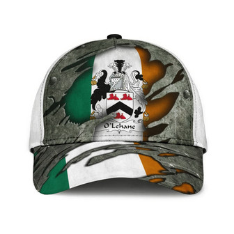 Olehane Coat Of Arms Irish Family Crest Hat Classic Cap Hat - Thegiftio UK
