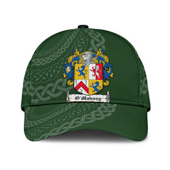 Omahony Coat Of Arms Irish Family Crest St Patrick's Day Hat Classic Cap Hat - Thegiftio UK