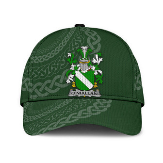 Omallan Coat Of Arms Irish Family Crest St Patrick's Day Hat Classic Cap Hat - Thegiftio UK