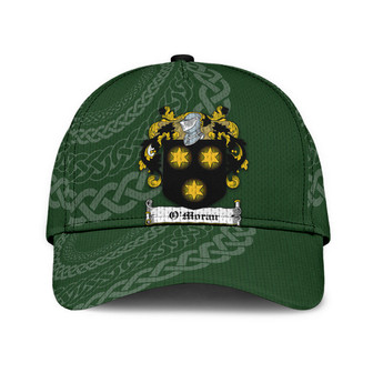 Omoran Coat Of Arms Irish Family Crest St Patrick's Day Hat Classic Cap Hat - Thegiftio UK