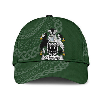 Omurtaugh Coat Of Arms Irish Family Crest St Patrick's Day Hat Classic Cap Hat - Thegiftio UK