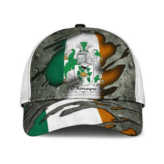 Oronayne Coat Of Arms Irish Family Crest Hat Classic Cap Hat - Thegiftio UK