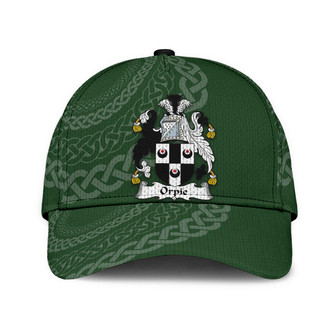 Orpie Coat Of Arms Irish Family Crest St Patrick's Day Hat Classic Cap Hat - Thegiftio UK