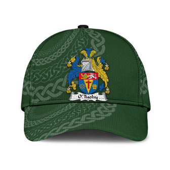 Otuohy Coat Of Arms Irish Family Crest St Patrick's Day Hat Classic Cap Hat - Thegiftio UK
