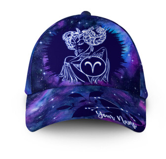 Personalized Aries Girl is mysterious Hat Classic Cap Hat - Thegiftio UK