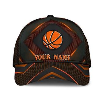Personalized Basketball Classic Cap Baseball Cap, Strapback Cap, Unisex Hat, Basketball Lover Gift Hat - Thegiftio UK
