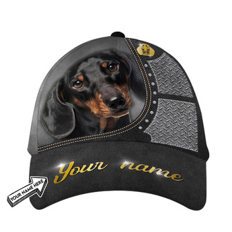Personalized Best Dachshund Hat Classic Cap Hat - Thegiftio