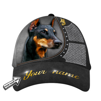Personalized Best Doberman Dog Hat Classic Cap Hat - Thegiftio UK