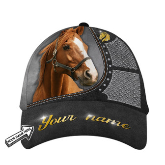 Personalized Best Horse Hat Classic Cap Hat - Thegiftio UK