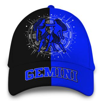 Personalized Gemini Blue Zodiac Hat Classic Cap Hat - Thegiftio UK