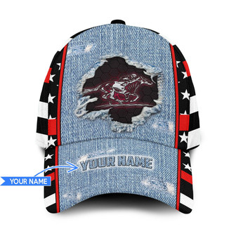 Personalized Horse Racing Hat Classic Cap Hat - Thegiftio UK