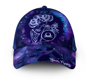 Personalized Libra Girl is mysterious Hat Classic Cap Hat - Thegiftio UK