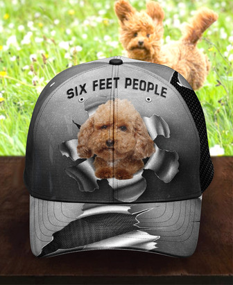 Personalized Six Feet Poodle Hat Classic Cap Hat - Thegiftio UK