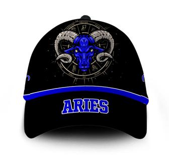 Personalized Stunning Aries Zodiac Hat Classic Cap Hat - Thegiftio UK