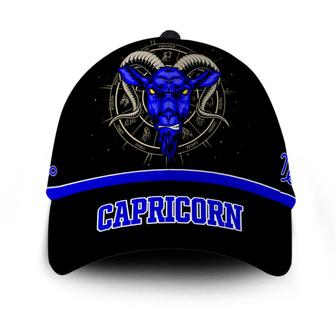 Personalized Stunning Capricorn Zodiac Hat Classic Cap Hat - Thegiftio UK