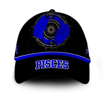 Personalized Stunning Pisces Zodiac Hat Classic Cap Hat - Thegiftio UK