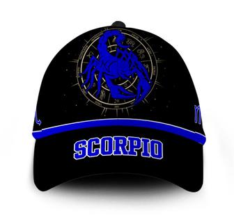 Personalized Stunning Scorpio Zodiac Hat Classic Cap Hat - Thegiftio UK