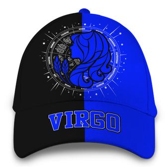 Personalized Virgo Blue Zodiac Hat Classic Cap Hat - Thegiftio UK