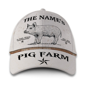 Pig Farm Customized Hat Classic Cap Hat - Thegiftio UK
