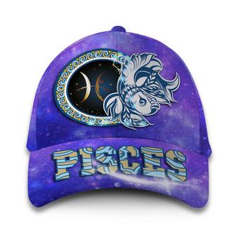 Pisces Galaxy Customized Hat Classic Cap Hat - Thegiftio UK