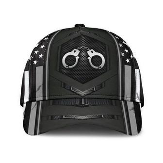 Prison Officer Correction Flag Carbon Hat Classic Cap Gift For Him, Human Cap, Trending Cap Hat - Thegiftio UK