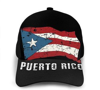 Puerto Rico Resiste Boricua Flag Unisex Classic Printing Baseball Cap Trucker Cap Dad Hat Mesh Cap Hat - Thegiftio UK