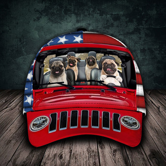 PugJeep Hat Classic Cap Hat - Thegiftio UK